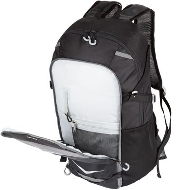 Рюкзак с дышащей спинкой и дождевиком Crivit 16L IAN37180 черный