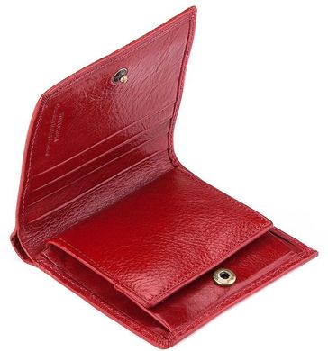 Яскравий шкіряний гаманець червоного кольору Wittchen, Червоний
