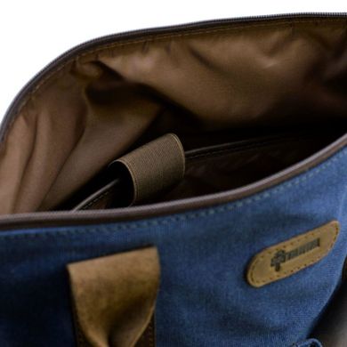 Екслюзивна сумка унісекс, через плече (кинувся і шкіра) TARWA RK-1355-4lx Синій