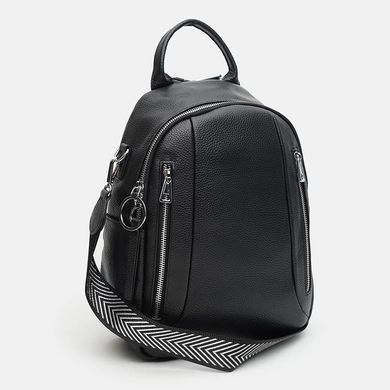 Шкіряний жіночий рюкзак Ricco Grande K1857-black