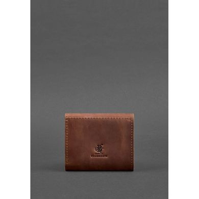 Натуральный кожаный кошелек 2.1 светло-коричневый Crazy Horse Blanknote BN-W-2-1-k-kr