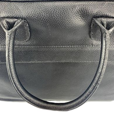 Уценка! Мужская кожаная сумка-портфель для документов и ноутбука Tiding Bag A25-17611A-5 Черный