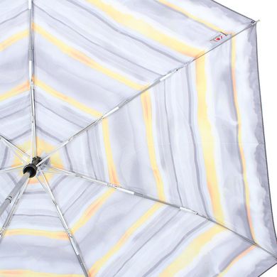 Зонт женский полуавтомат компактный облегченный DOPPLER (ДОППЛЕР) DOP720465CA-1 Серый