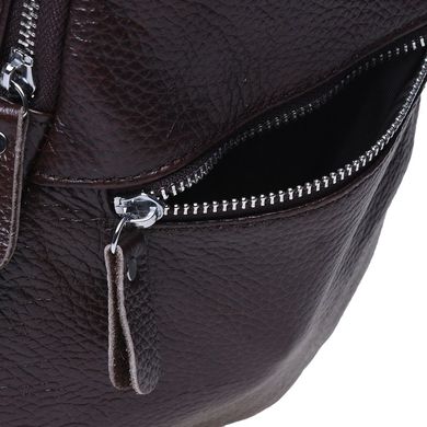 Мужской кожаный рюкзак Borsa Leather K1330-brown