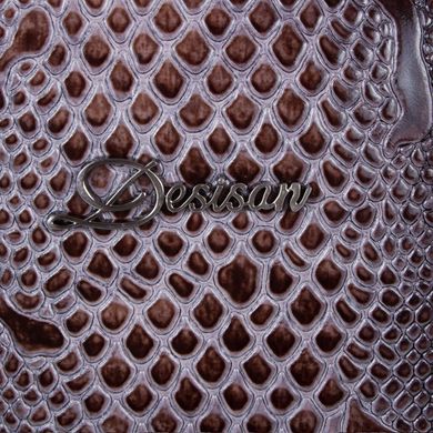 Жіноча шкіряна сумка DESISAN (ДЕСІСАН) SHI3136-180 Коричневий