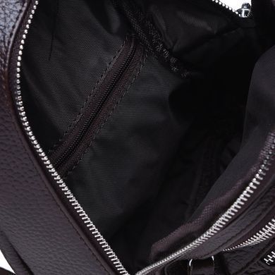 Мужской кожаный рюкзак Borsa Leather K1330-brown
