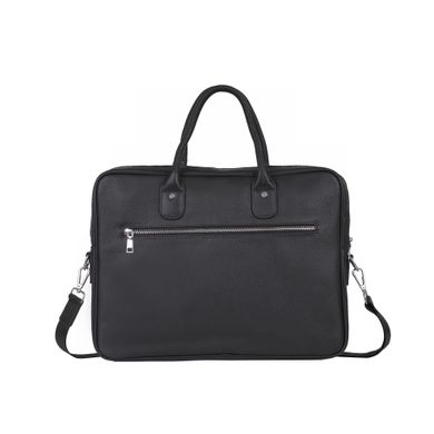 Уценка! Мужская кожаная сумка-портфель для документов и ноутбука Tiding Bag A25-17611A-5 Черный