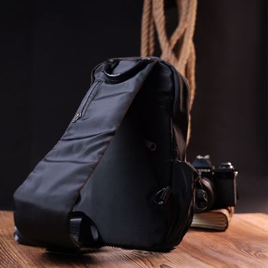Універсальна чоловіча текстильна сумка Vintage 20576 Чорний