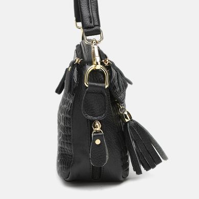 Женская кожаная сумка Keizer k1028-black