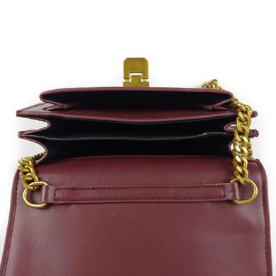 Женская элегантная бордовая сумка W16-808BO-1 Бордовый