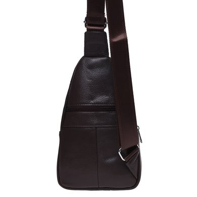 Чоловічий шкіряний рюкзак через плече Keizer K1156-brown