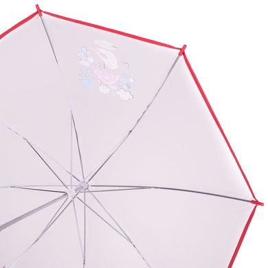 Зонт-трость детский механический облегченный AIRTON (АЭРТОН) Z1511-03 Прозрачный