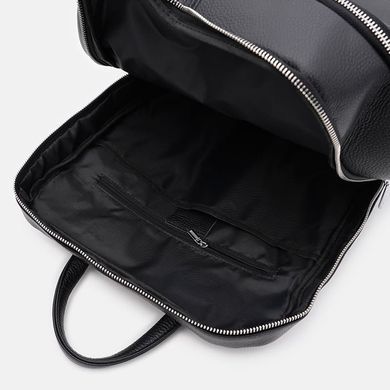Мужской кожаный рюкзак Ricco Grande K1b1210606bl-black