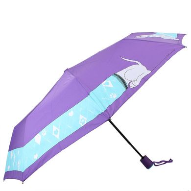 Зонт женский полуавтомат H.DUE.O (АШ.ДУЭ.О) HDUE-241-1 Фиолетовый