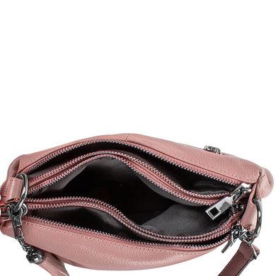 Кожаная женская сумка VITO TORELLI (ВИТО ТОРЕЛЛИ) VT-5555-pink Розовый