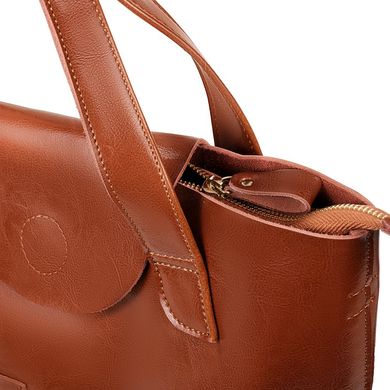 Жіноча шкіряна сумка ETERNO (Етерн) RB-GR0599LB Коричневий