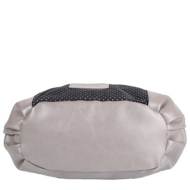 Женская кожаная сумка LASKARA (ЛАСКАРА) LK-DD221-grey-black Серый