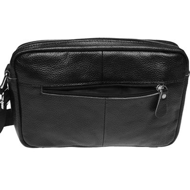 Мужская кожаная сумка через плечо Keizer K1010-black