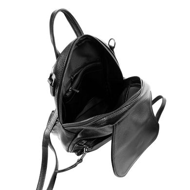Сумка-рюкзак женская кожаная VITO TORELLI (ВИТО ТОРЕЛЛИ) VT-1906-black Черный
