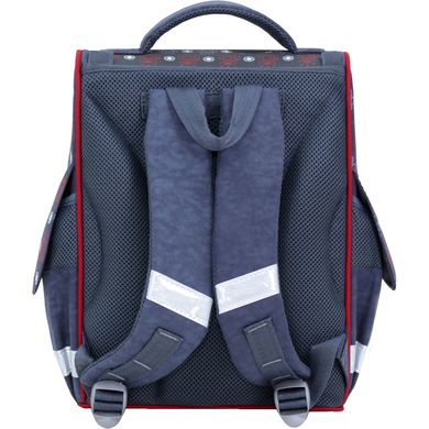 Рюкзак школьный каркасный с фонариками Bagland Успех 12 л. серый 188к (00551703) 80213852