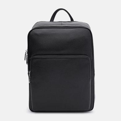 Мужской кожаный рюкзак Ricco Grande K1b1210606bl-black