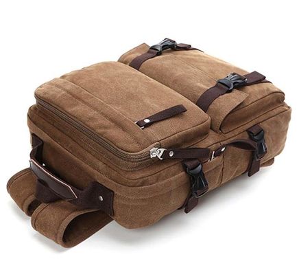 Рюкзак Tiding Bag 9018C Коричневый