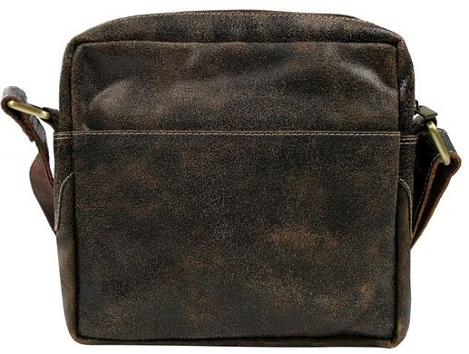 Чоловіча вінтажна шкіряна сумка планшетка Always Wild 251L коричнева