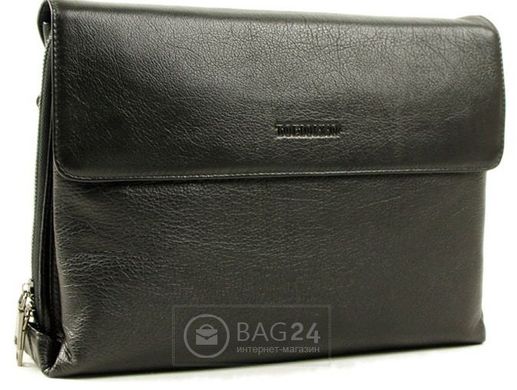 Стильная мужская кожаная сумка TOFIONNO 00278, Черный