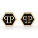 Мужские запонки Philipp Plein HEXAGON Ppj9aa09cu Золотистый
