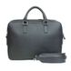 Натуральна шкіряна  ділова сумка Briefcase 2.0 чорний флотар Blanknote TW-Briefcase-2-black-flo
