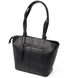 Классическая женская сумка KARYA 20834 кожаная Черный