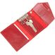 Кожаная компактная ключница GRANDE PELLE 11395 Красный