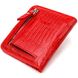 Лакований жіночий гаманець невеликого розміру з натуральної шкіри CANPELLINI 21800 Червоний