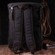 Текстильный большой дорожный рюкзак трансформер Vintage sale_15074 Черный