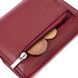 Шкіряний жіночий гаманець з монетницею ST Leather 19492 Бордовий