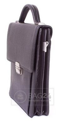 Чоловіча барсетка-портфель зі шкірозамінника PIEER DENI DS616-656, Чорний