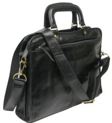 Мужская кожаная сумка-портфель Always Wild CP 151-46655 черная