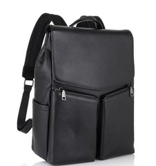 Мужской кожаный рюкзак Tiding Bag NM18-004A Черный