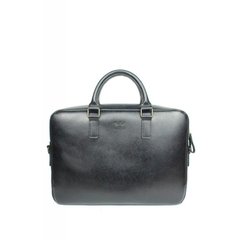 Натуральная кожаная деловая сумка Briefcase 2.0 черный сафьян Blanknote TW-Briefcase-2-black-saf
