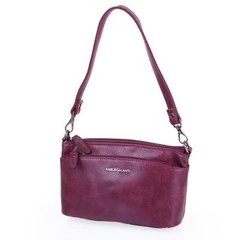 Жіноча міні-сумка з якісного шкірозамінника AMELIE GALANTI (АМЕЛИ Галант) A991340-d.red Фіолетовий