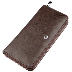 Вертикальний жіночий гаманець ST Leather 18860 Коричневий