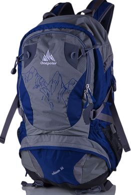 Треккинговый мужской рюкзак ONEPOLAR W1550-navy, Синий