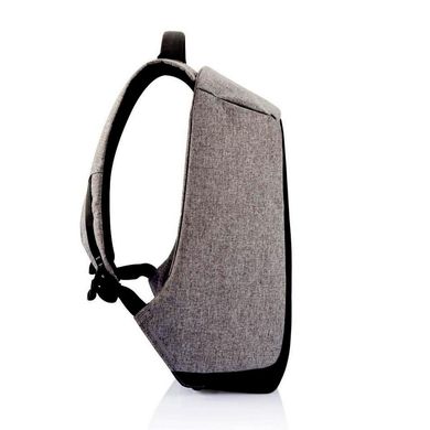Текстильный серый мужской рюкзак для ноутбука Tiding Bag BPT01-CV-9001G Серый