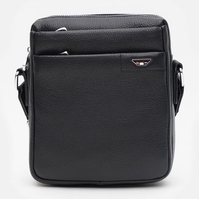 Чоловіча шкіряна сумка Ricco Grande K1z210-black