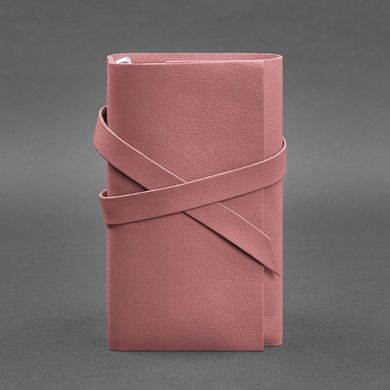 Женский кожаный блокнот (Софт-бук) 1.0 Розовый Blanknote BN-SB-1-st-pink-peach