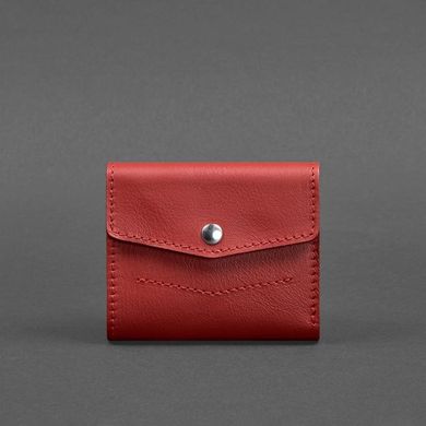 Шкіряний жіночий гаманець 2.1 червоний Krast Blanknote BN-W-2-1-red