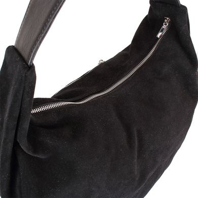 Жіноча дизайнерська замшева сумка GALA GURIANOFF (ГАЛА ГУР'ЯНОВ) GG1119-2 Чорний