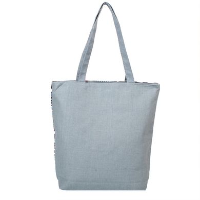Жіноча пляжна тканинна сумка ETERNO (Етерн) DET1803-2 Блакитний