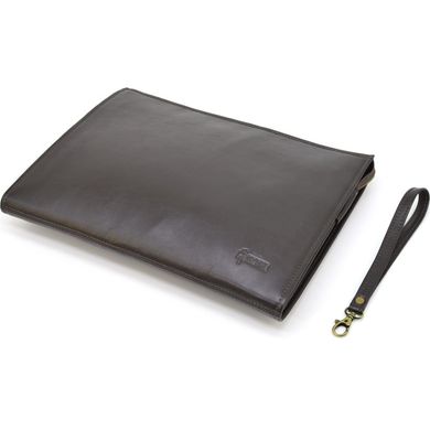 Кожаная папка-клатч для документов А5, коричневая GC-7160-4lx TARWA Коричневый