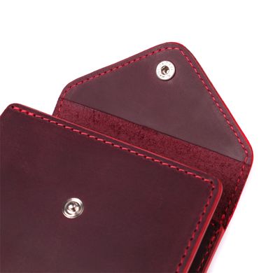 Стильний гаманець для жінок із матової натуральної шкіри GRANDE PELLE 16812 Бордовий